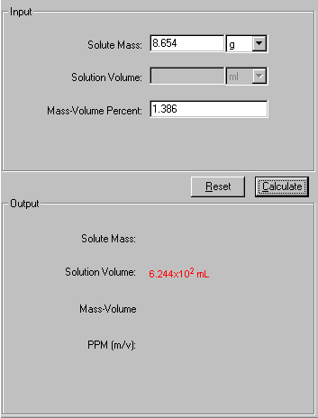 how to calculate ppm by mass